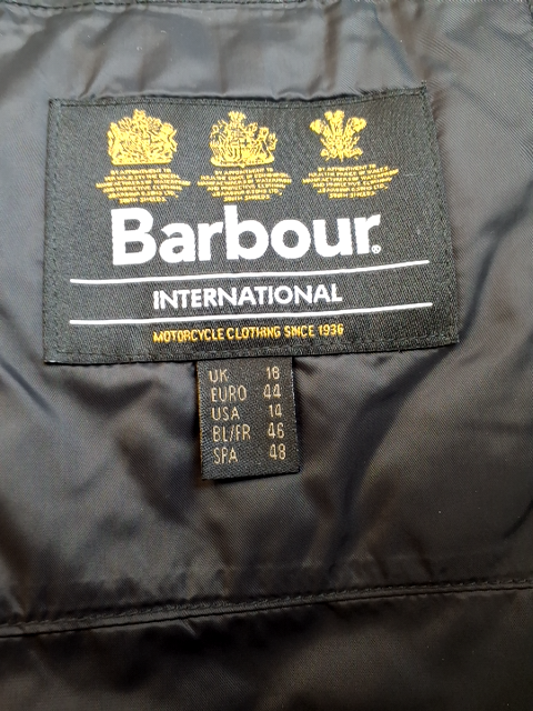 Barbour Frakke